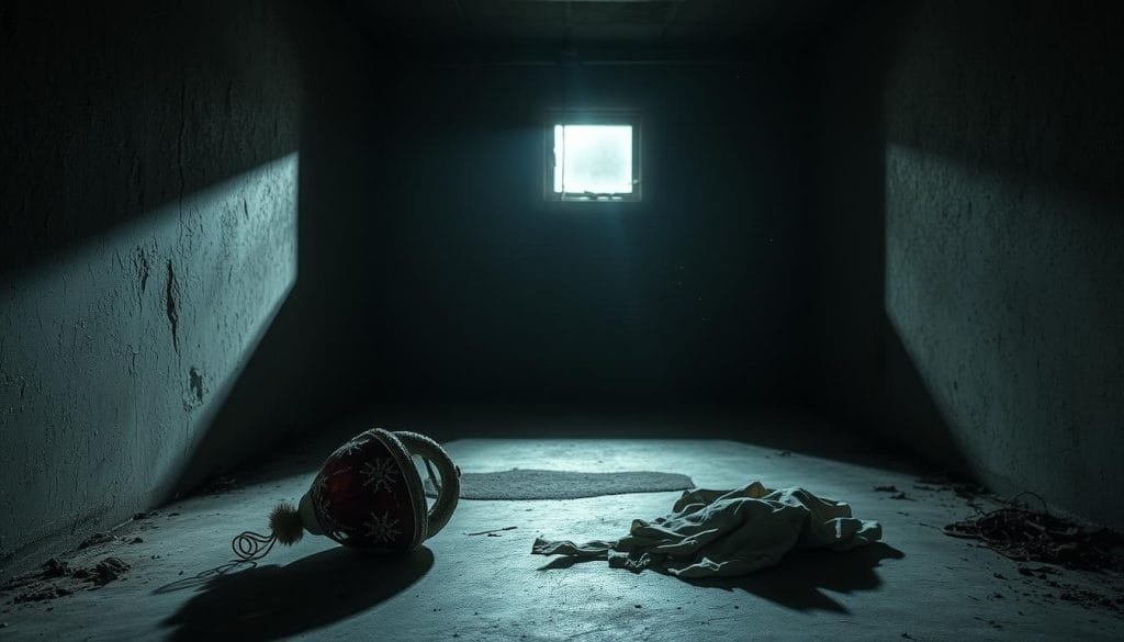 bizarre crime scene