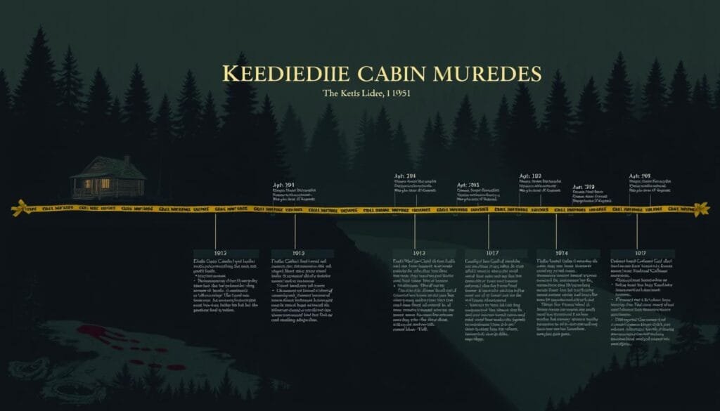 Keddie Cabin Murders Timeline
